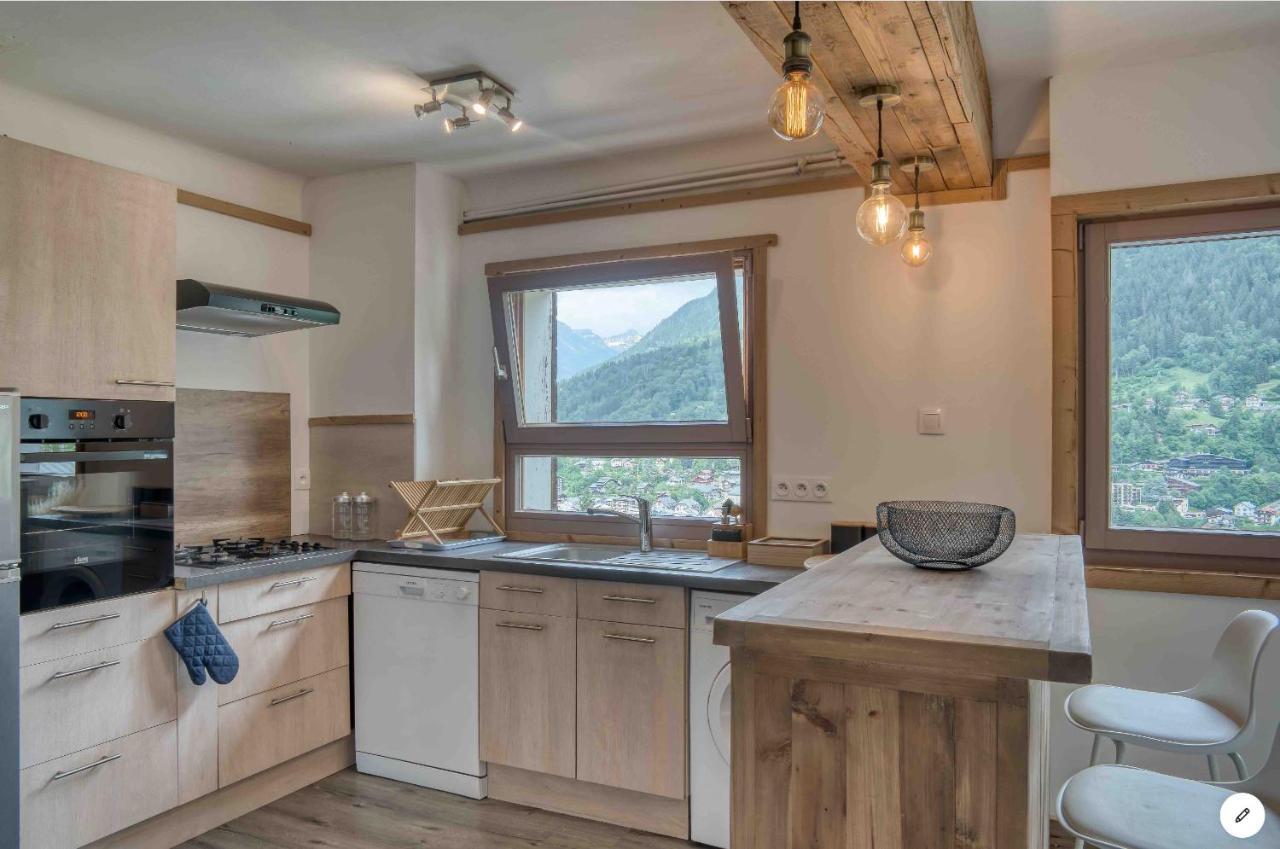 Chalet Mirador Appartement Vue Panoramique Situe A 25 Kms De Chamonix سا جيرفي لي با المظهر الخارجي الصورة